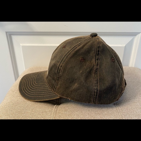 Milestone Canada Brown Velcro Adjustable Hat/Cap (Like New) - Picture 2 of 6